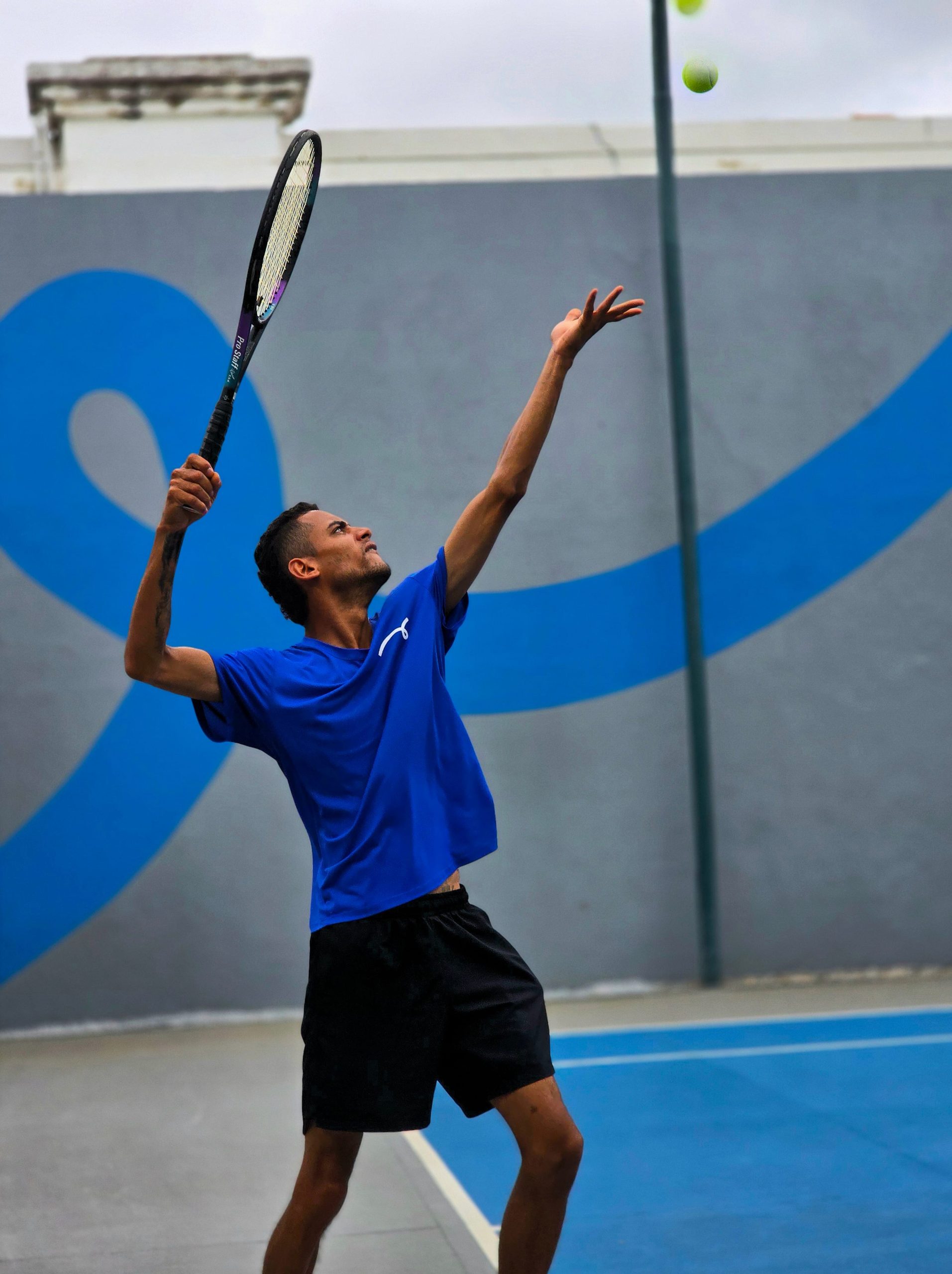 Professor Fast Tennis em quadra